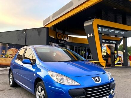 Синий Пежо 307, объемом двигателя 2 л и пробегом 234 тыс. км за 5199 $, фото 1 на Automoto.ua