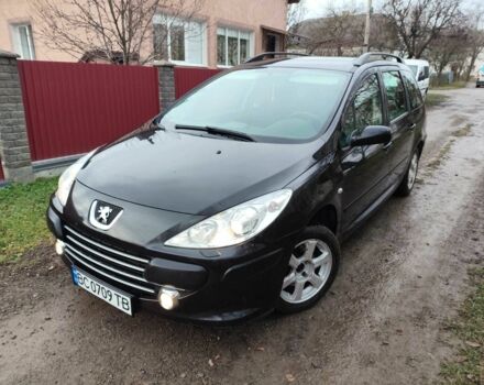 Синий Пежо 307, объемом двигателя 1.6 л и пробегом 214 тыс. км за 1999 $, фото 1 на Automoto.ua