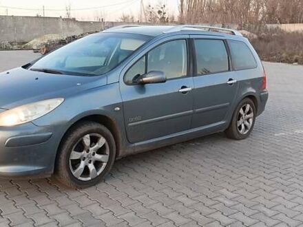 Синий Пежо 307, объемом двигателя 1.6 л и пробегом 252 тыс. км за 5199 $, фото 1 на Automoto.ua