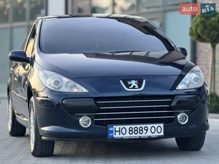 Синий Пежо 307, объемом двигателя 1.4 л и пробегом 123 тыс. км за 5700 $, фото 1 на Automoto.ua