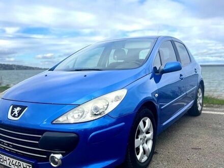 Синій Пежо 307, об'ємом двигуна 2 л та пробігом 144 тис. км за 4650 $, фото 1 на Automoto.ua