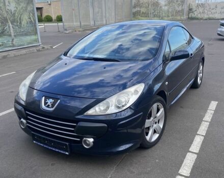 Синий Пежо 307, объемом двигателя 2 л и пробегом 242 тыс. км за 7500 $, фото 1 на Automoto.ua