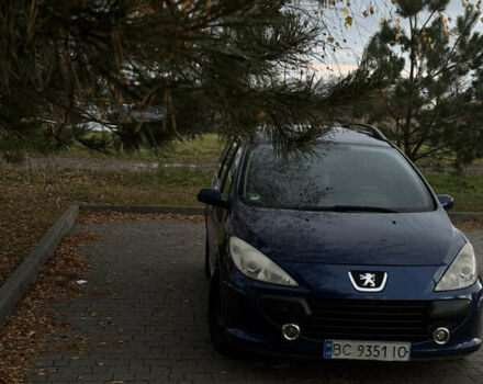 Синій Пежо 307, об'ємом двигуна 1.59 л та пробігом 361 тис. км за 3500 $, фото 1 на Automoto.ua