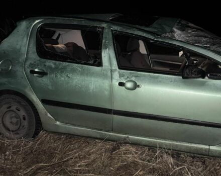 Зеленый Пежо 307, объемом двигателя 1.6 л и пробегом 340 тыс. км за 1200 $, фото 1 на Automoto.ua