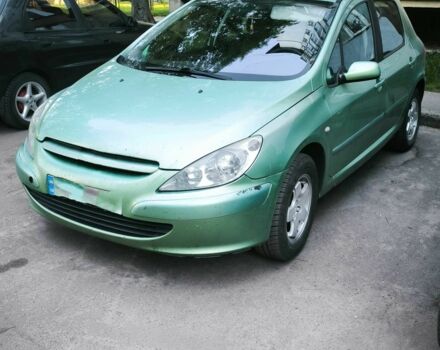 Зелений Пежо 307, об'ємом двигуна 1.6 л та пробігом 235 тис. км за 2500 $, фото 1 на Automoto.ua
