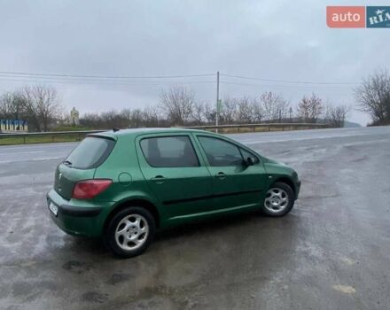 Зеленый Пежо 307, объемом двигателя 2 л и пробегом 424 тыс. км за 3000 $, фото 1 на Automoto.ua
