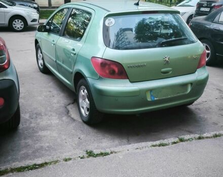 Зелений Пежо 307, об'ємом двигуна 1.6 л та пробігом 235 тис. км за 2500 $, фото 3 на Automoto.ua