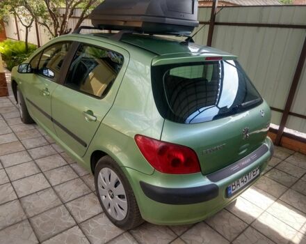 Зеленый Пежо 307, объемом двигателя 2 л и пробегом 270 тыс. км за 3000 $, фото 2 на Automoto.ua