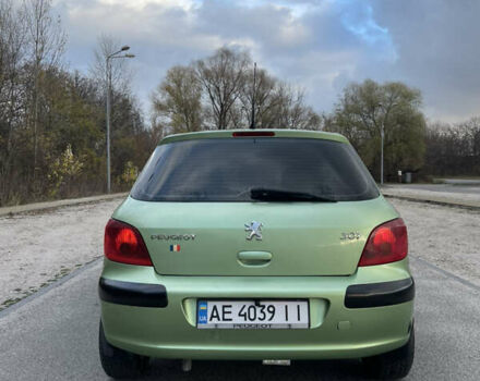 Зеленый Пежо 307, объемом двигателя 1.59 л и пробегом 228 тыс. км за 3500 $, фото 5 на Automoto.ua