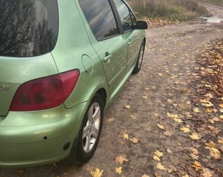 Зелений Пежо 307, об'ємом двигуна 2 л та пробігом 185 тис. км за 2300 $, фото 5 на Automoto.ua
