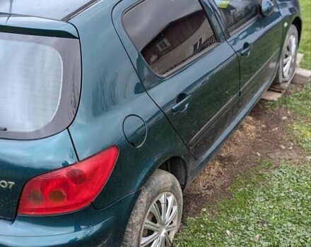 Зеленый Пежо 307, объемом двигателя 1.59 л и пробегом 260 тыс. км за 1999 $, фото 6 на Automoto.ua