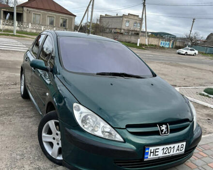 Зеленый Пежо 307, объемом двигателя 2 л и пробегом 200 тыс. км за 4000 $, фото 6 на Automoto.ua