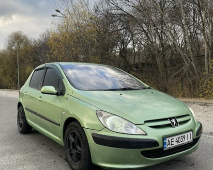 Зеленый Пежо 307, объемом двигателя 1.59 л и пробегом 228 тыс. км за 3500 $, фото 2 на Automoto.ua