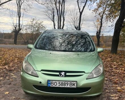 Зелений Пежо 307, об'ємом двигуна 2 л та пробігом 185 тис. км за 2300 $, фото 2 на Automoto.ua