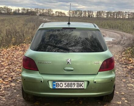 Зелений Пежо 307, об'ємом двигуна 2 л та пробігом 185 тис. км за 2300 $, фото 3 на Automoto.ua