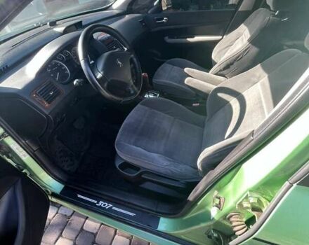 Зелений Пежо 307, об'ємом двигуна 2 л та пробігом 224 тис. км за 3400 $, фото 11 на Automoto.ua