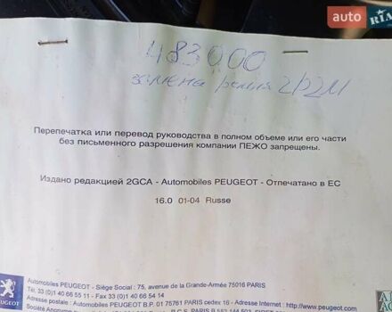Зеленый Пежо 307, объемом двигателя 1.97 л и пробегом 491 тыс. км за 4000 $, фото 13 на Automoto.ua
