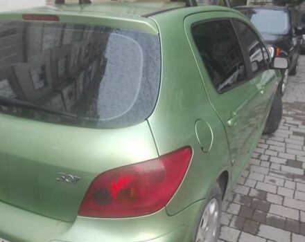 Зеленый Пежо 307, объемом двигателя 1.6 л и пробегом 330 тыс. км за 4200 $, фото 2 на Automoto.ua