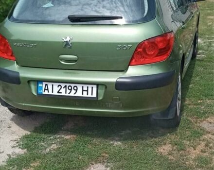 Зеленый Пежо 307, объемом двигателя 1.6 л и пробегом 252 тыс. км за 5600 $, фото 7 на Automoto.ua