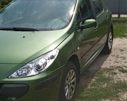 Зеленый Пежо 307, объемом двигателя 1.6 л и пробегом 252 тыс. км за 5600 $, фото 1 на Automoto.ua