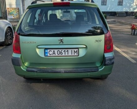 Зеленый Пежо 307, объемом двигателя 1.6 л и пробегом 168 тыс. км за 3300 $, фото 2 на Automoto.ua
