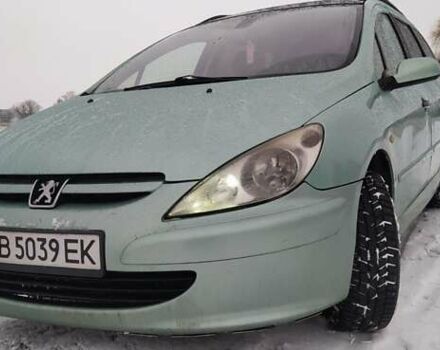 Зелений Пежо 307, об'ємом двигуна 2 л та пробігом 258 тис. км за 3750 $, фото 15 на Automoto.ua