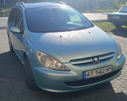 Зелений Пежо 307, об'ємом двигуна 2 л та пробігом 310 тис. км за 3700 $, фото 2 на Automoto.ua