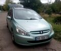 Зелений Пежо 307, об'ємом двигуна 2 л та пробігом 270 тис. км за 3154 $, фото 1 на Automoto.ua