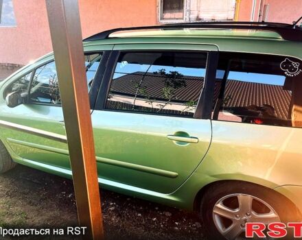 Зелений Пежо 307, об'ємом двигуна 1.6 л та пробігом 268 тис. км за 4000 $, фото 8 на Automoto.ua