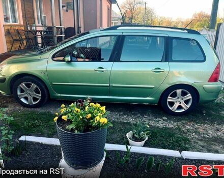 Зелений Пежо 307, об'ємом двигуна 1.6 л та пробігом 268 тис. км за 4000 $, фото 9 на Automoto.ua