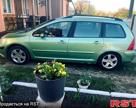 Зелений Пежо 307, об'ємом двигуна 1.6 л та пробігом 268 тис. км за 4000 $, фото 6 на Automoto.ua