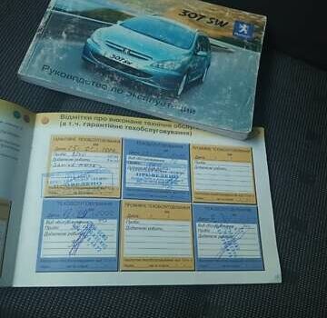 Зеленый Пежо 307, объемом двигателя 1.59 л и пробегом 282 тыс. км за 3900 $, фото 3 на Automoto.ua