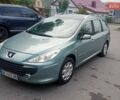Зеленый Пежо 307, объемом двигателя 1.59 л и пробегом 282 тыс. км за 3900 $, фото 1 на Automoto.ua