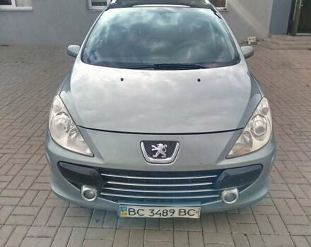 Зелений Пежо 307, об'ємом двигуна 2 л та пробігом 350 тис. км за 3500 $, фото 3 на Automoto.ua