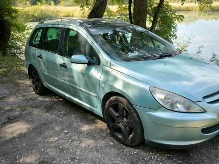 Зелений Пежо 307, об'ємом двигуна 1.6 л та пробігом 275 тис. км за 3500 $, фото 1 на Automoto.ua