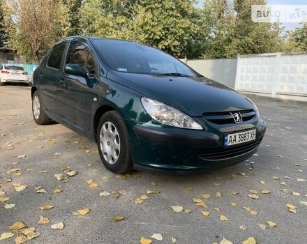 Пежо 307 2002 у Києві на Automoto.ua Зелений Пежо 307, об'ємом двигуна 1.6 л та пробігом 230 тис. км за 4300 $, фото 1 на Automoto.ua