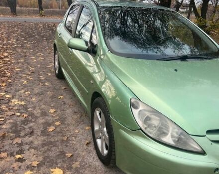 Зелений Пежо 307, об'ємом двигуна 2 л та пробігом 185 тис. км за 2300 $, фото 1 на Automoto.ua