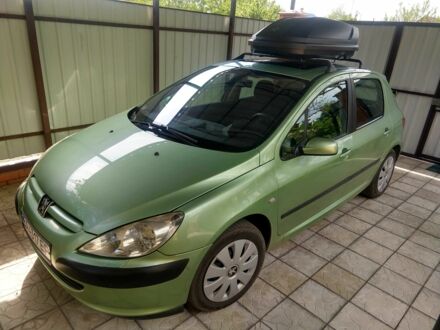 Зелений Пежо 307, об'ємом двигуна 2 л та пробігом 270 тис. км за 3500 $, фото 1 на Automoto.ua