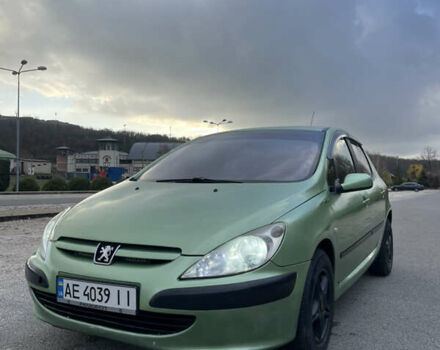 Зеленый Пежо 307, объемом двигателя 1.59 л и пробегом 228 тыс. км за 3500 $, фото 1 на Automoto.ua