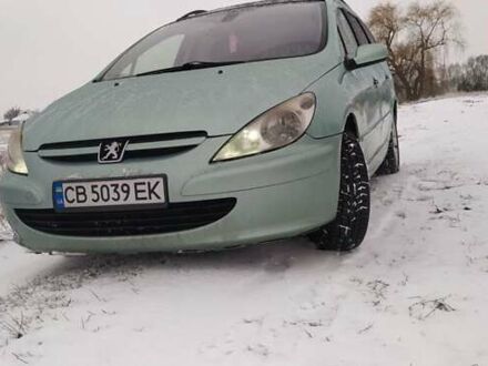 Пежо 307 2002 у Козельце на Automoto.ua Зелений Пежо 307, об'ємом двигуна 2 л та пробігом 258 тис. км за 3750 $, фото 1 на Automoto.ua
