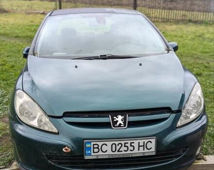 Зеленый Пежо 307, объемом двигателя 1.59 л и пробегом 260 тыс. км за 1999 $, фото 1 на Automoto.ua