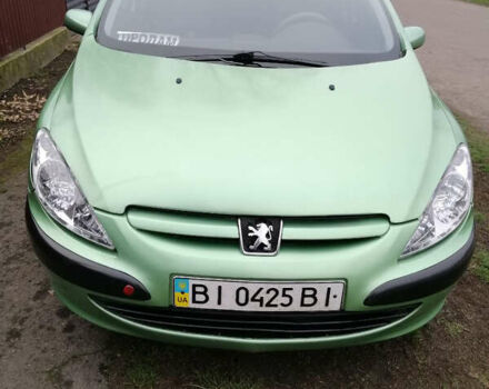 Зелений Пежо 307, об'ємом двигуна 1.4 л та пробігом 284 тис. км за 3000 $, фото 1 на Automoto.ua