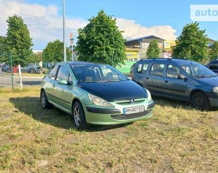 Зелений Пежо 307, об'ємом двигуна 1.4 л та пробігом 300 тис. км за 2650 $, фото 1 на Automoto.ua