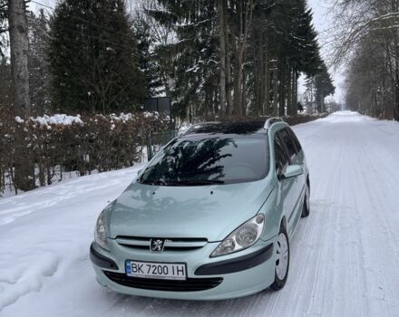 Зелений Пежо 307, об'ємом двигуна 2 л та пробігом 287 тис. км за 3500 $, фото 1 на Automoto.ua