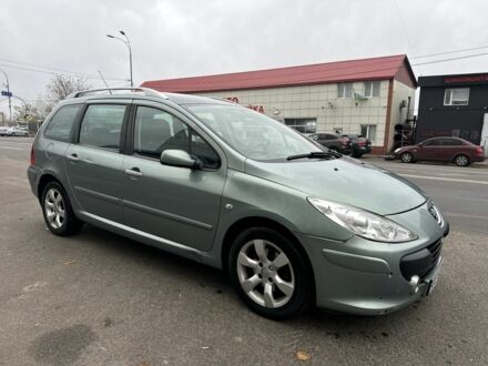 Зеленый Пежо 307, объемом двигателя 2 л и пробегом 263 тыс. км за 3300 $, фото 1 на Automoto.ua