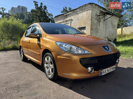 Пежо 307 2006 у Києві на Automoto.ua Помаранчевий Пежо 307, об'ємом двигуна 2 л та пробігом 244 тис. км за 4500 $, фото 1 на Automoto.ua