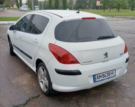 Білий Пежо 308, об'ємом двигуна 1.6 л та пробігом 156 тис. км за 6660 $, фото 9 на Automoto.ua
