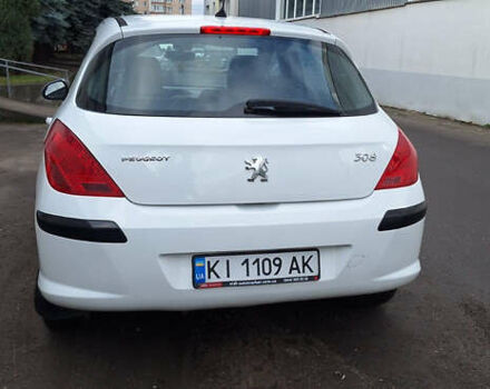 Белый Пежо 308, объемом двигателя 1.6 л и пробегом 121 тыс. км за 6550 $, фото 28 на Automoto.ua