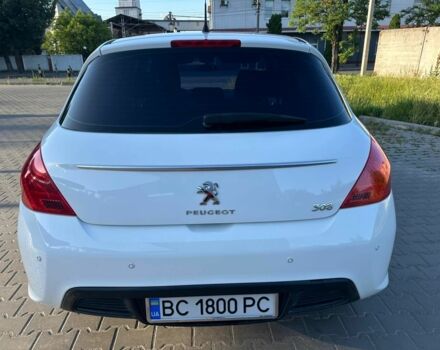 Белый Пежо 308, объемом двигателя 1.6 л и пробегом 113 тыс. км за 6700 $, фото 2 на Automoto.ua
