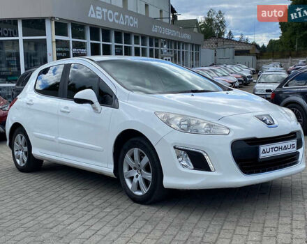Белый Пежо 308, объемом двигателя 1.6 л и пробегом 196 тыс. км за 6500 $, фото 2 на Automoto.ua